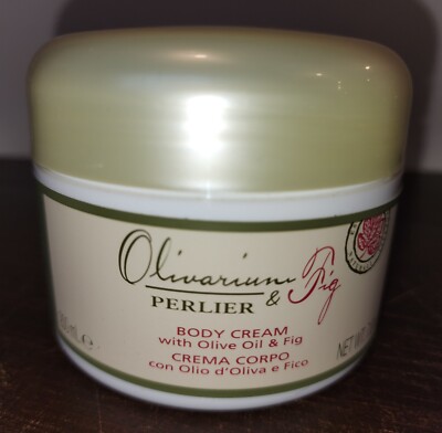 Perlier Olivarium & Fig Body Cream Olive Oil & Fig 7.0 fl oz Brand New Sealed