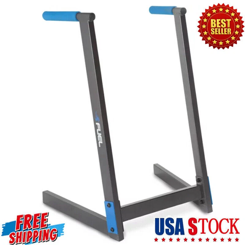 Exercise Dip Station Heavy Duty Dip Stand Fitness Pull Up Stand Dip Bar Home Gym