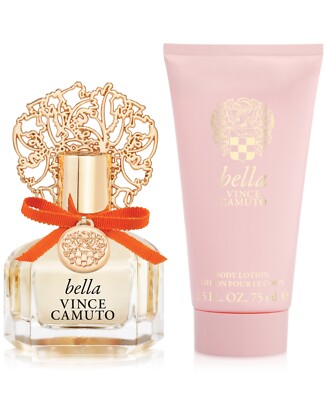 Vince Camuto Bella  Parfum, Body Lotion 2 PC Gift Set outer box damaged