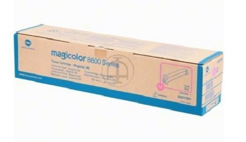 Original Toner Konica Minolta Magicolor 8650 8650dn / A0D7353 Magenta Cartridge