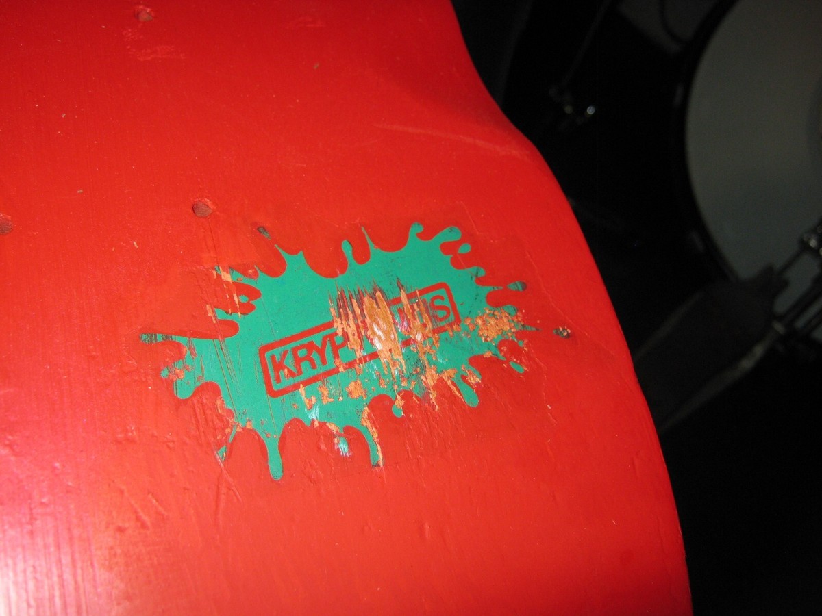 Vintage Original Kryptonics Ripstik OG restored Skateboard Deck