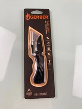 GERBER EAB E.A.B. LITE Black FOLDING Utility Blade Knife EDC Razor Cutter NEW!