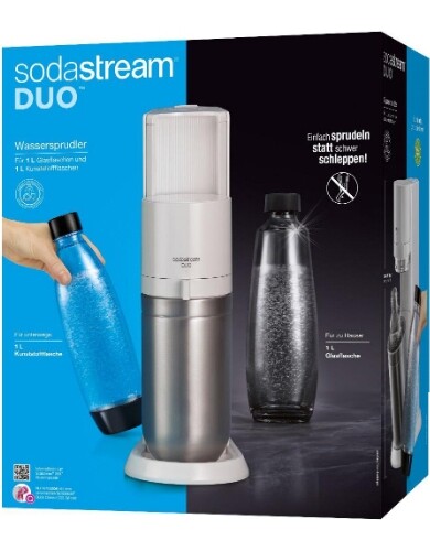 SODASTREAM Sodastream Duo Bottiglia e Sistema gasante colore Bianco 1016812490