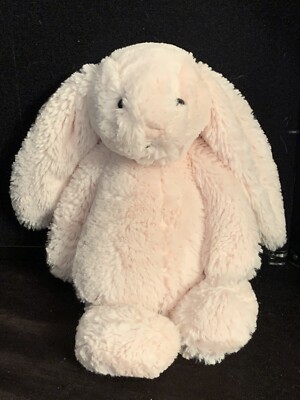 little Jellycat 10” Pink Bashful Bunny Rabbit with Chime Plush Toy