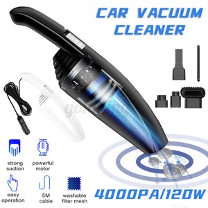 12v 120w Mini Auto Staubsauger Trocken Nass Druckluft Handstaubsauger 4000pa Deu Ebay