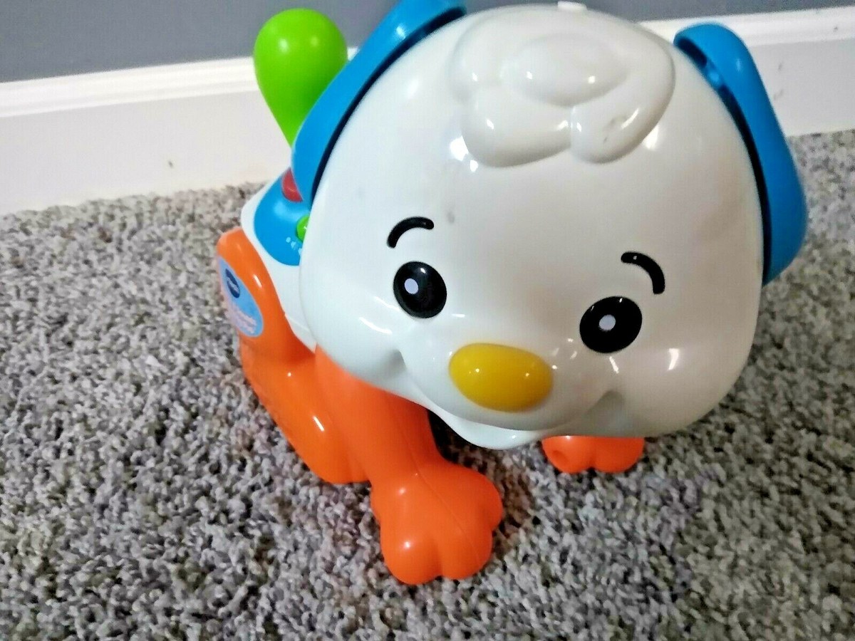 VTech Shake and Sounds Learning Pup Dog w/ Bone Baby Toddler