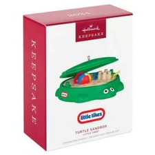 2024 Hallmark Little Tikes Turtle Sandbox Christmas Ornament