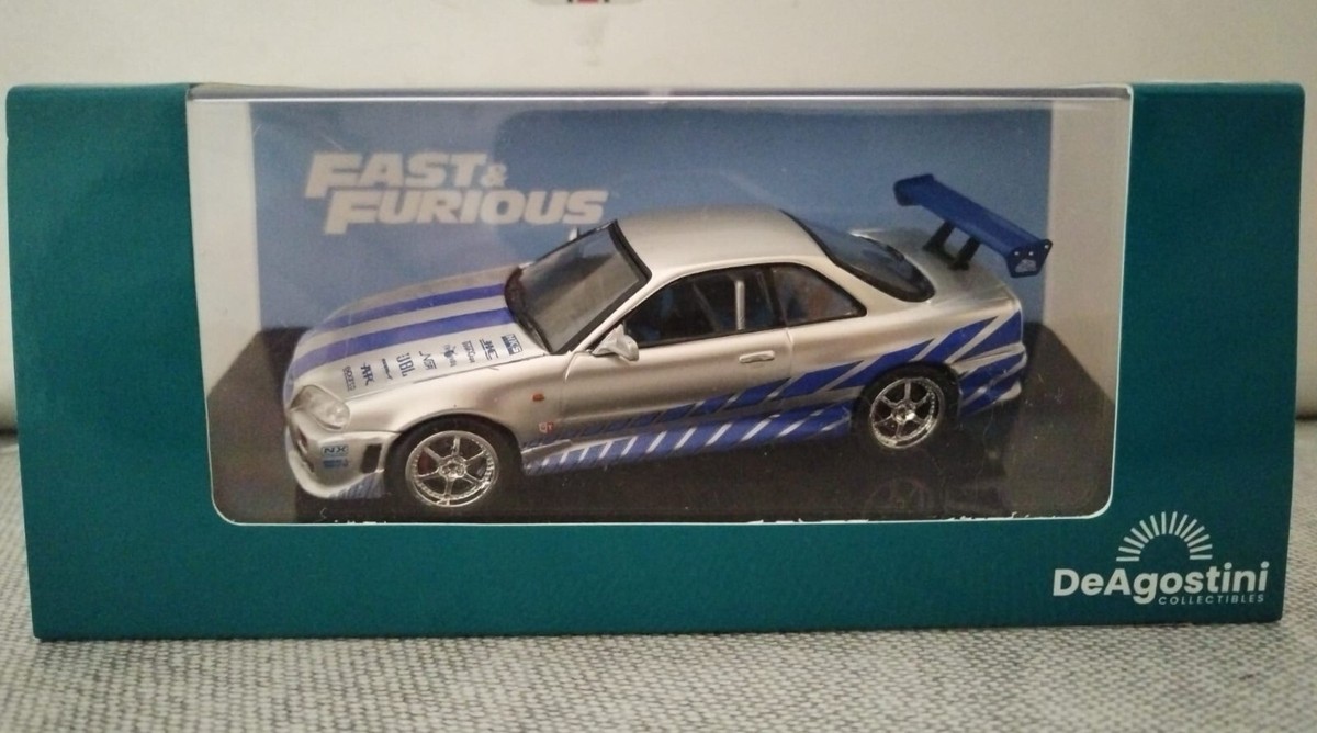 NISSAN SKYLINE GT-R (R34), FAST & FURIOUS, ALTAYA, 1:43 DIECAST