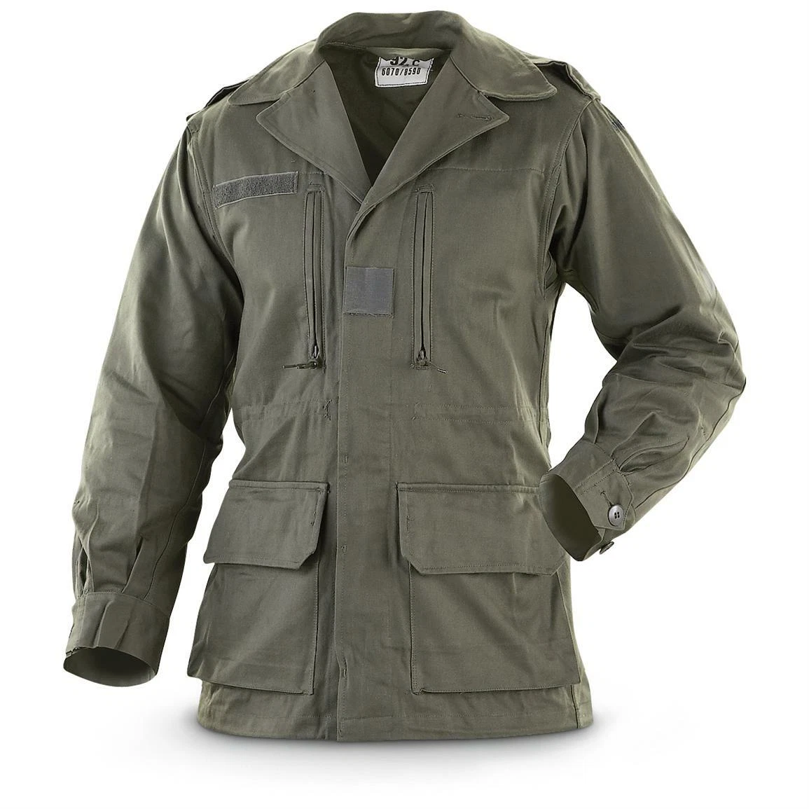 French Army M64 O.D. Field Jacket, Size M, New old stock cd., free shipping