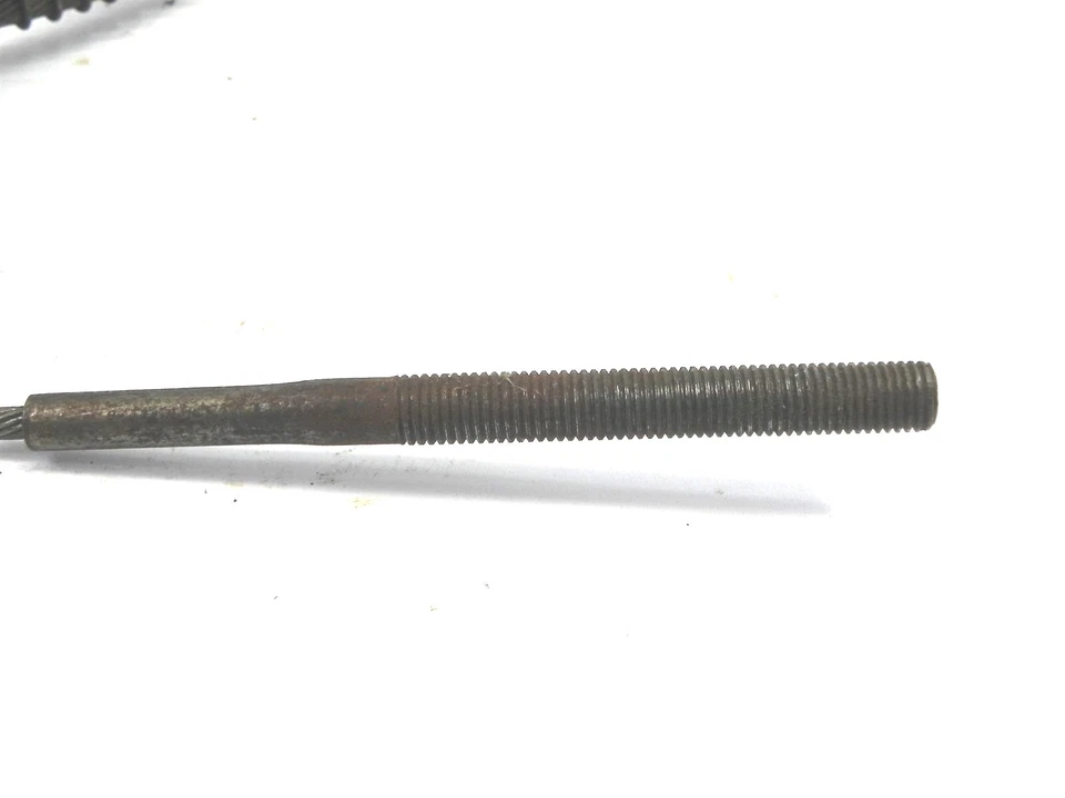 1951 - 1952 - 1953 - 1954 - 1955 KAISER 带 STD TRANS FRONT PARKING BRAKE 电缆 KF #208489 — 第 3/4 张图片