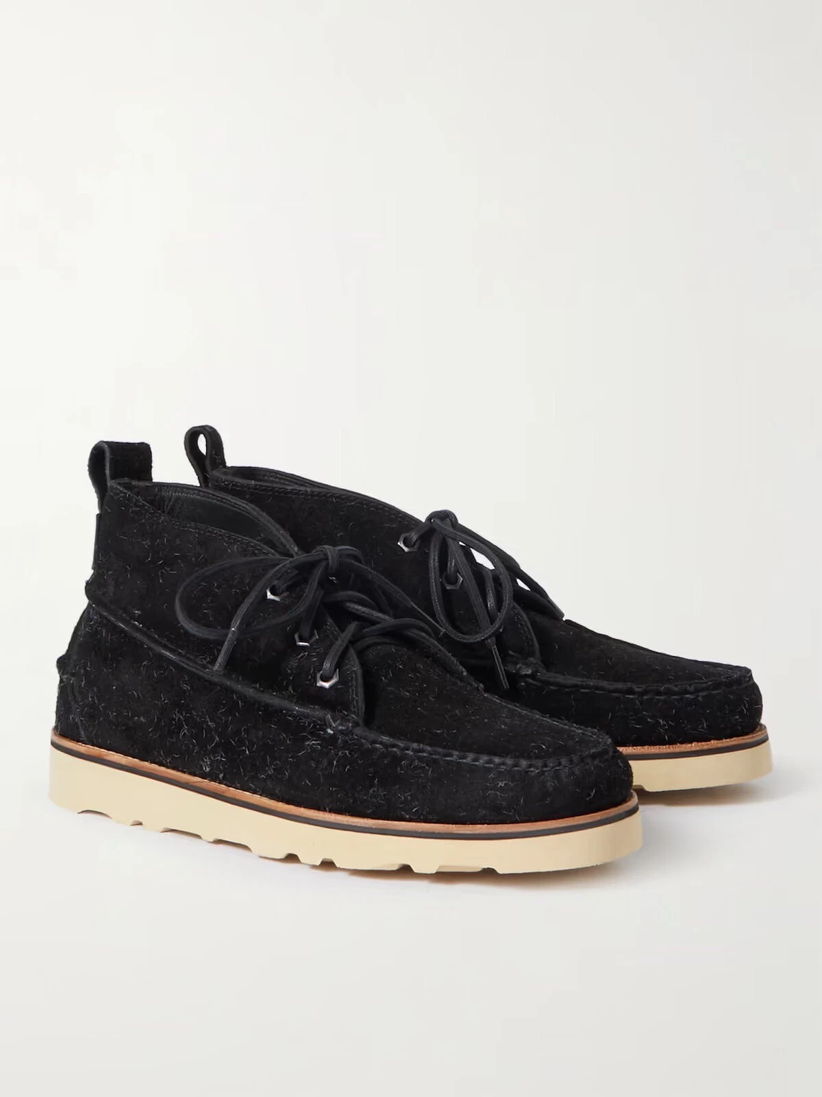 G.H. BASS & CO. Camp Moc III Ranger Textured-Suede Desert Boots Size 12 (UK 11)
Opens in a new windo