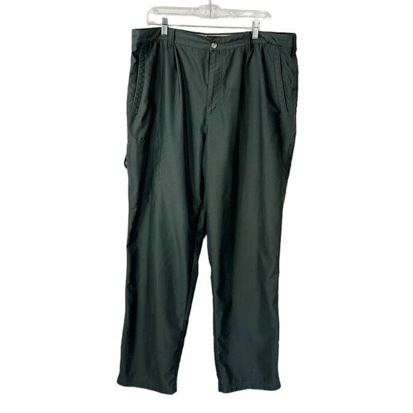 Columbia XCO Cargo Pleated Pants Men's 38 Gray Outdoor Hiking Fishing Inseam 33"