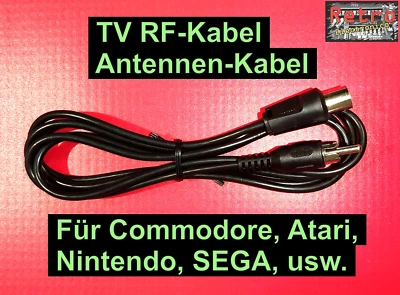 Antennenkabel für Atari 2600, 7800, TV Kabel Videokabel Fernsehkabel