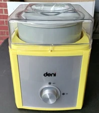 NOS Unused Complete Deni Ice cream Maker Frozen Dessert Maker Automatic 5-30 Min