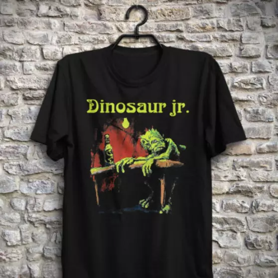 Dinosaur Jr. T-Shirt Black Unisex Men Tee Gift | eBay