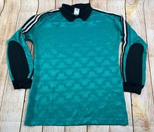 Vintage Adidas Originals Collared Dive Soccer Jersey Longsleeve Padded Size M