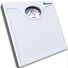 A22 Bathroom Scale for Body Weight - up to 260 LB - New 2024 - Anti-Skid Rubber