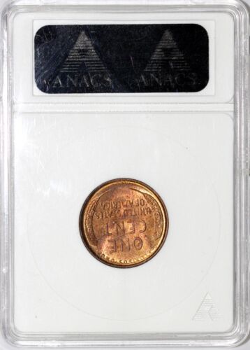 1909 1c FS-012.1 Doubled Die Obverse VDB Lincoln Cent ANACS MS 64 RB - Picture 4 of 5