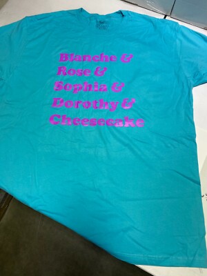 THAT GOLDEN GIRLS SHOW!  Blanches & Rose & Sophia & Dorothy & Cheesecake T-SHIRT