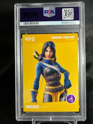 2020 Panini Fortnite Serie 2 rissige Eiskristallsplitter PSA 9 Low POP kostenloser Versand - Bild 5 von 21