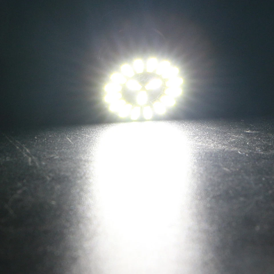 4Pcs 4014 19SMD 1156 BA15S 1157 BAY15D 3156 3157 7440 7443 Canbus Led Turn Light - Image 2 of 4