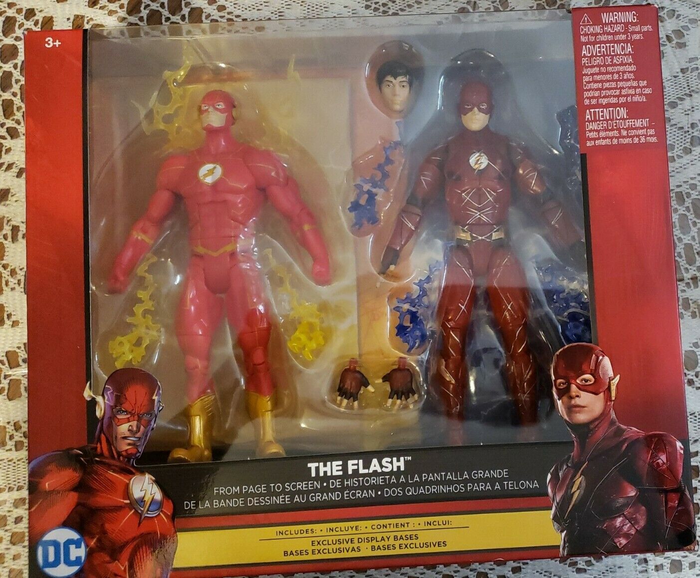 Mattel DC Comics Multiverse Flash 2 Pack 6" Figures Rebirth Justice League NEW