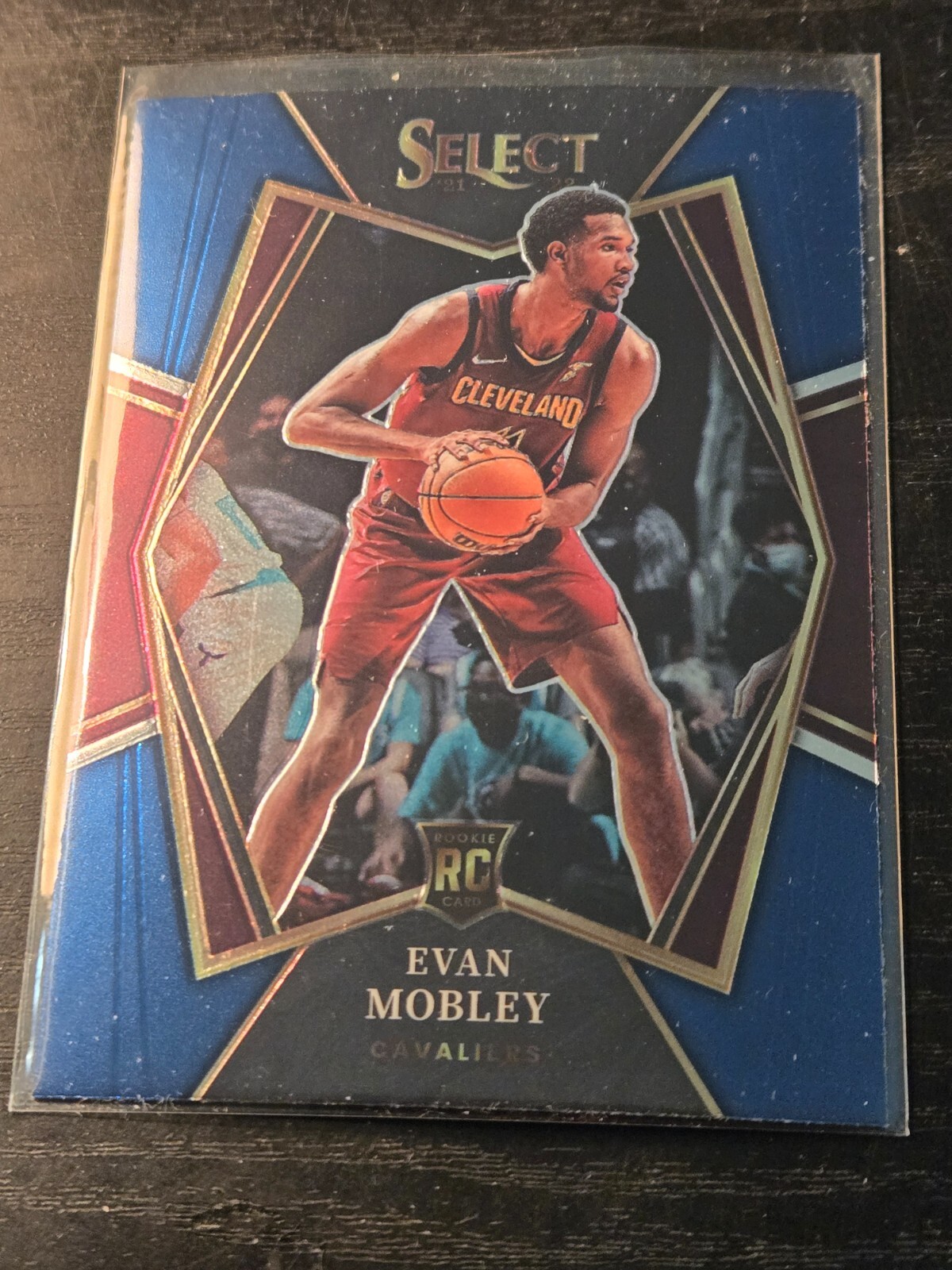 2021-22 Panini Select Evan Mobley Blue (Retail Base) RC Premier #110