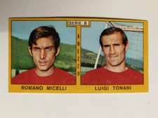Micelli - Tonani Panini Footballers Figurine 1969 - 1970 Excellent Recovered