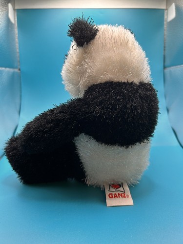 Ganz Webkinz Panda Bear Stuffed Animal Plush Toy 8" NO Code HM111 - Picture 3 of 8