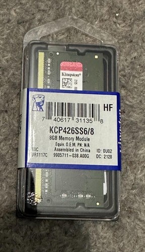 Brand New Kingston RAM KCP426SS6/8 8GB DDR4 (8GB Memory Module) - Picture 2 of 2