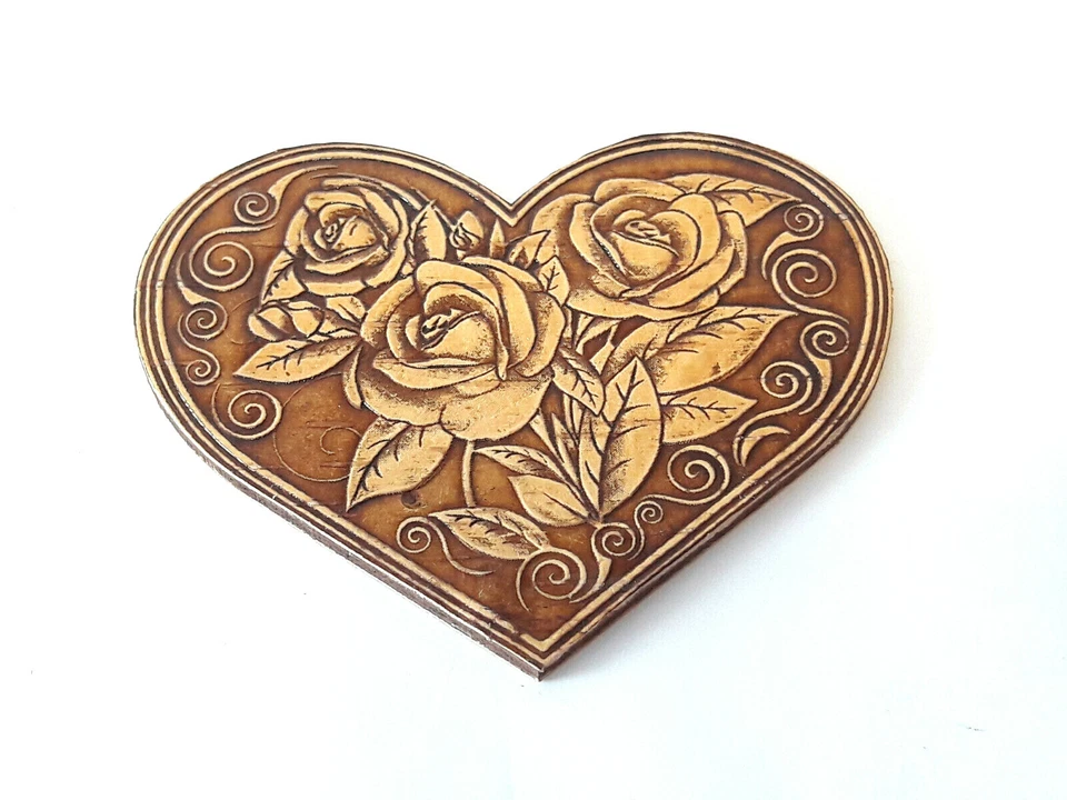 Holz Birkenrinde Reise Taschen Spiegel Schmink Spiegel Organikprodukt Handmade - Bild 3 von 4