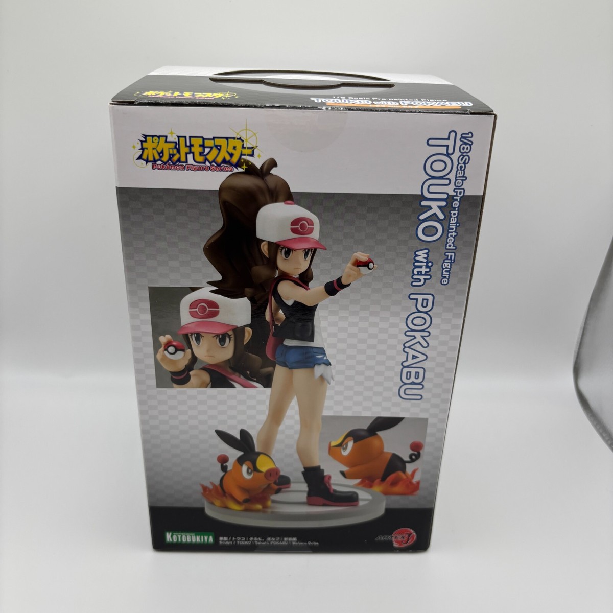 Kotobukiya ARTFX J Pokemon Series Hilda with Tepig 1/8 Scale PVC