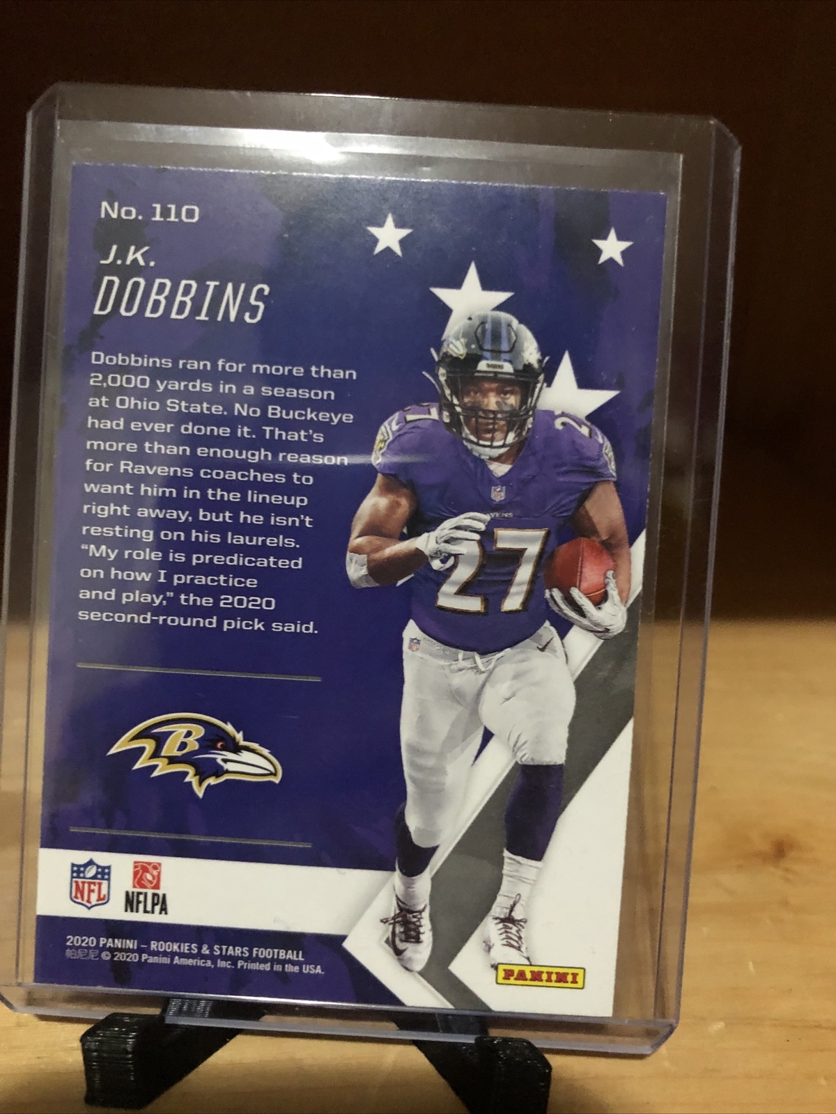 2020 Panini Rookies & Stars J.K. Dobbins RC Rookie Card 110 eBay