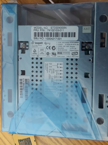 Seagate STD224000N Tape Drive with CD and Manual - Picture 3 of 7