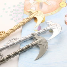 30PCS Sickle and large knife shaped neutral pen student gift prize black neutral