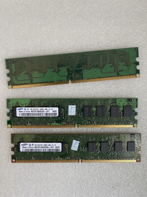 lot of 64 pcs, 1GB PC2 6400 Non-ECC desktop ram work for Intel & AMD, US seller