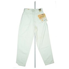 Edwin Louisiana Women's Jeans Pants Carrot 80s 90s Legendary 28/28 W28 L28 White