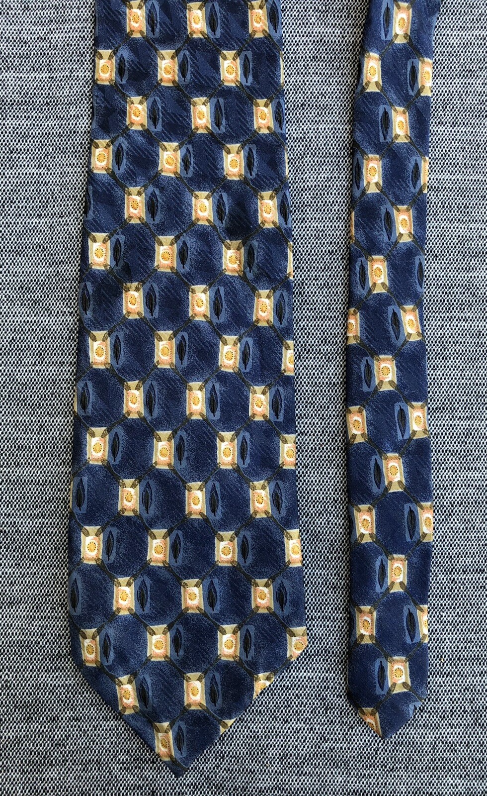 Robert Talbott Studio Silk Necktie Blue Multicolo… - image 4