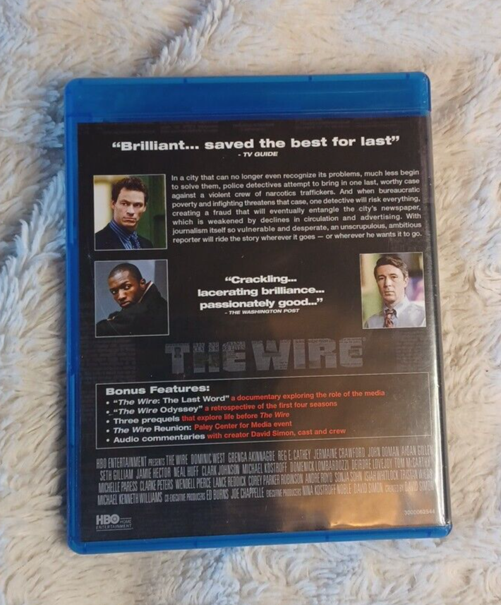The Wire The Complete Season 5 BluRay HBO eBay
