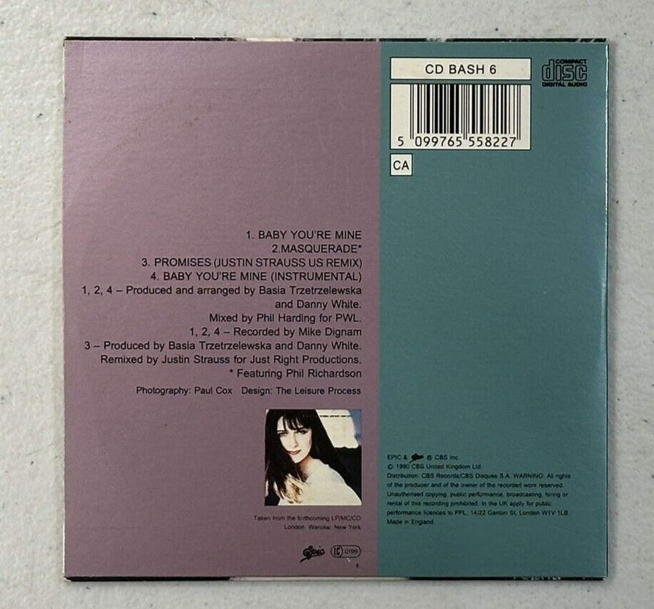 【新品未開封】バーシア/ベイビー・ユーアー・マイン Basia - Baby You're Mine (Music Video) [HD Upscale