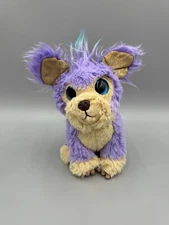 Little Live Pets Scruff-a-Luvs Cutie Cuts Purple Shaggy Puppy Dog Plush 8”