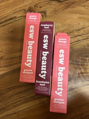 ESW BEAUTY SMOOTHIE LIP TREATMENT GUAVA MANGO*RASPBERRY AÇAÍ NIB
