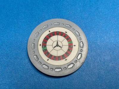 $    -ROULETTE WHEEL--   CASINO CHIP    -Z-4479