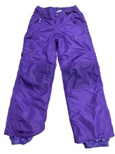 C9 Champion Snow Pants Youth Large 10-12 Purple Insulated Ski Cargo Snowboard