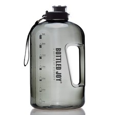 1 Gallon Water Jug with Flip-top Lid and Handle Strap, Leak-proof BPA Reusabl...