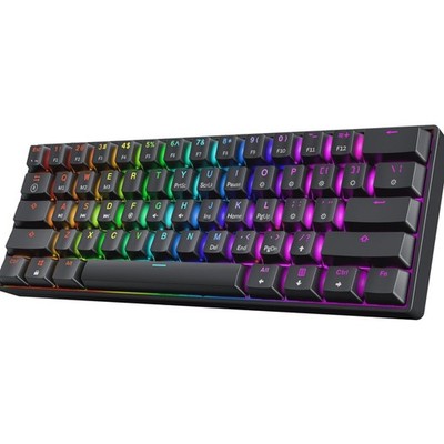 GK61 60% v3 | Hotswap Mechanical Gaming Keyboard | 61 Keys Multi Color RGB LE...