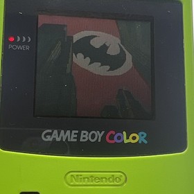 Nintendo Game Boy Color Batman Chaos in Gotham 2001 Gameboy Tested Working