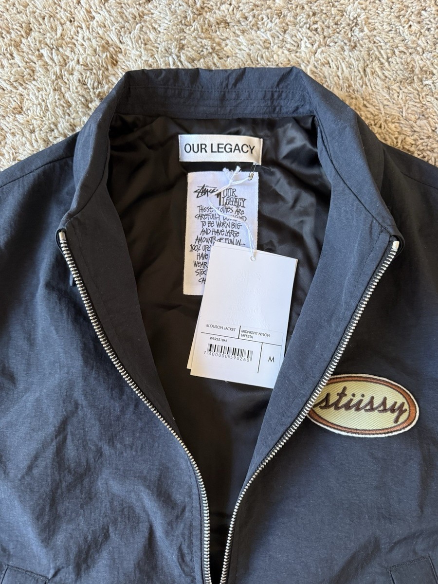 ジャケット・アウター Stussy x Our Legacy Nylon Jacket Stussy x Our Legacy Work Shop Blouson Jacket Midnight Nylon