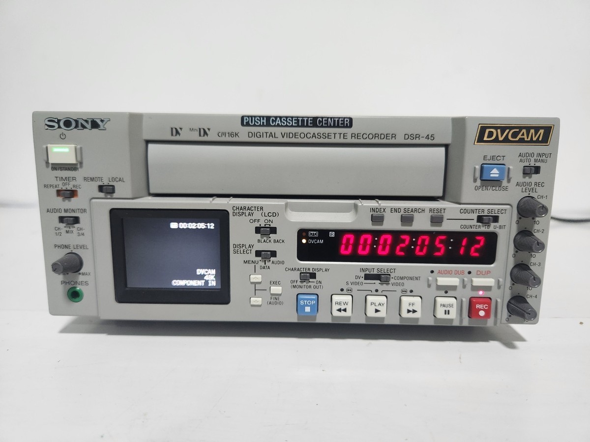 SONY デジタルビデオカセットレコーダー　DSR-45 qqffhab Sony DSR-45 Mini DV VCR for sale online | eBay