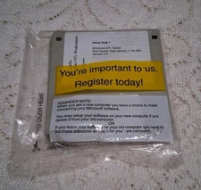 Microsoft Windows NT 4.0 Workstation 1-2 CPU Edition 3.5" Floppy Setup Disks New